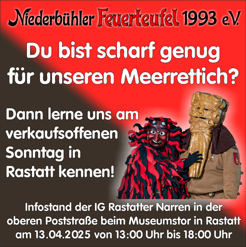 Infostand der IG am 13.04.2025