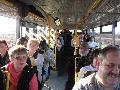 Im fast vollbesetzten Bus der Stadtwerke Baden-Baden starteten wir die Fahrt nach Esslingen