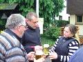 Familie Drechsler genießt ne Runde Bier